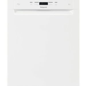 Hotpoint HFC 3C26 W C UK White Freestanding Full Size Dishwasher with 3D Zone Wash